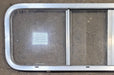 Used Silver Radius Opening Window : 51" W x 14 1/4" H x 1" D - Young Farts RV Parts