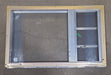 Used Silver Square Emergency Opening Window: 35 5/8" X 21 3/4" X 1 1/2" D - Young Farts RV Parts