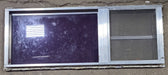 Used Silver Square Emergency Opening Window: 47 3/4" W x 18" H x 1 3/8" D - Young Farts RV Parts