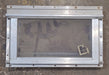 Used Silver Square Opening Window: 13 3/4" W x 7 3/4" H x 1 1/2" D - Young Farts RV Parts