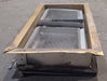 Used Silver Square Opening Window: 14 1/4" W x 6" H x 1 1/2" D - Young Farts RV Parts