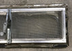 Used Silver Square Opening Window: 17 3/4" W x 5 1/2" H x 3/4" D - Young Farts RV Parts