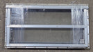 Used Silver Square Opening Window: 29 5/8" W x 14 5/8" H x 1 1/8" D - Young Farts RV Parts