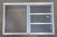 Used Silver Square Opening Window: 35 1/2" X 21 7/8" X 1 1/2" D - Young Farts RV Parts