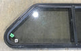 Used Slanted Black Radius Opening Window : 36 3/4" W x 13 1/2" H x 2" D - Young Farts RV Parts
