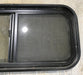 Used Slanted Black Radius Opening Window : 36 3/4" W x 13 1/2" H x 2" D - Young Farts RV Parts