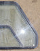 Used Slanted Black Radius Opening Window : 38 1/2" W x 30 1/4" H x 1 3/4" D - Motorhome Front Passenger Side - Young Farts RV Parts