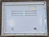 Used Square Cornered Battery/ Propane Cargo Door 16 x 11 7/8 x 3/4"D - Young Farts RV Parts