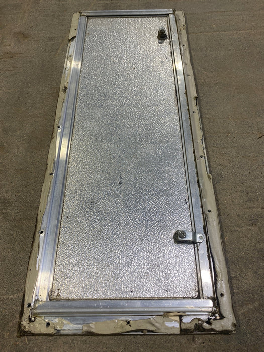 Used Square Cornered Cargo Door 29 1/2" W x 10 1/4" H X 1" D