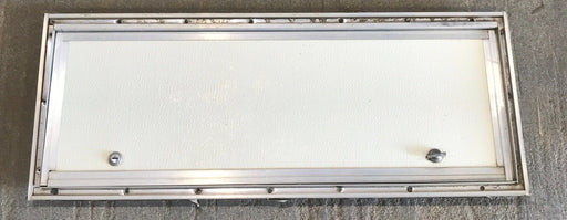 Used Square Cornered Cargo Door 29 1/2" x 10 1/2" x 1"D - Young Farts RV Parts