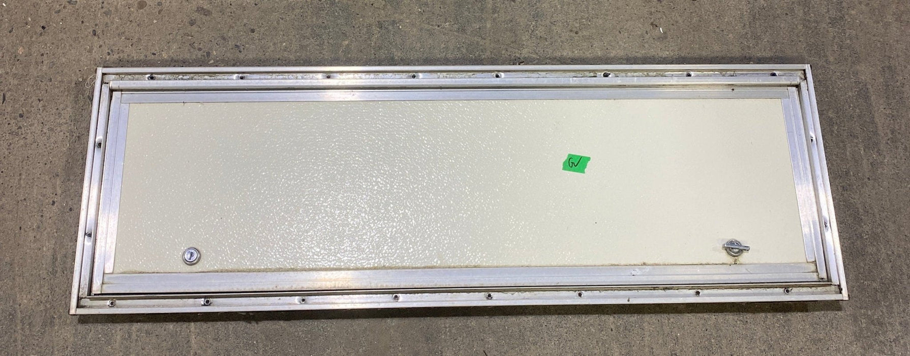 Used Square Cornered Cargo Door 35 1/2" W x 10 1/2" H X 1" D