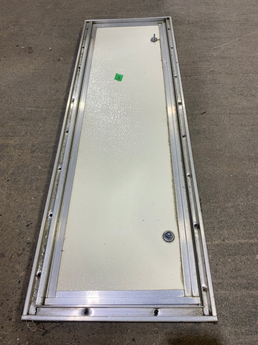 Used Square Cornered Cargo Door 35 1/2" W x 10 1/2" H X 1" D
