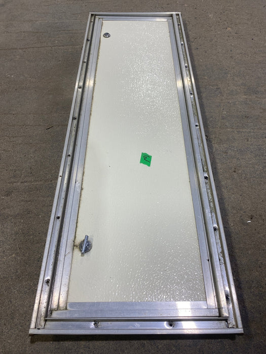 Used Square Cornered Cargo Door 35 1/2" W x 10 1/2" H X 1" D