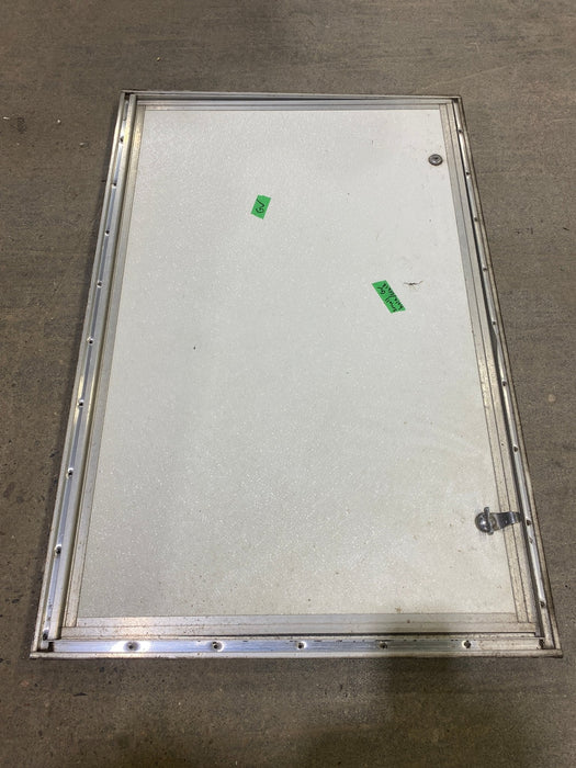 Used Square Cornered Cargo Door 35 3/4" W x 23 1/4" H X 3/4" D