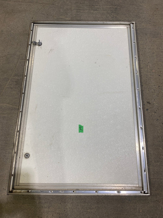 Used Square Cornered Cargo Door 35 3/4" W x 23 1/4" H X 3/4" D