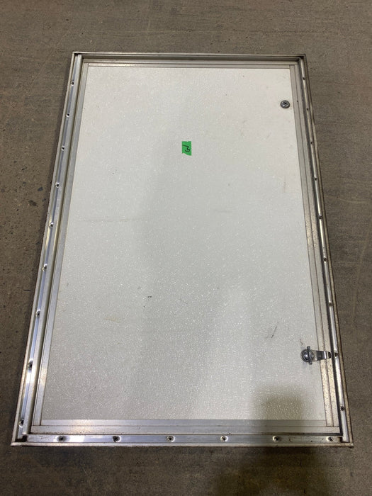 Used Square Cornered Cargo Door 35 3/4" W x 23 1/4" H X 3/4" D