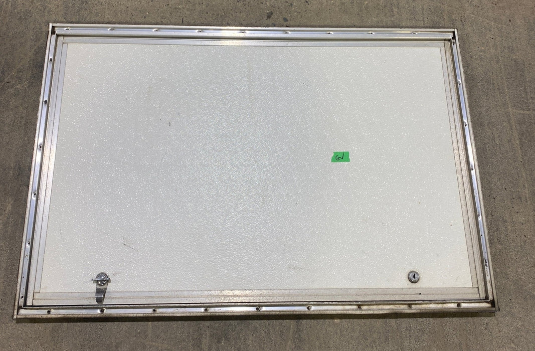 Used Square Cornered Cargo Door 35 3/4" W x 23 1/4" H X 3/4" D