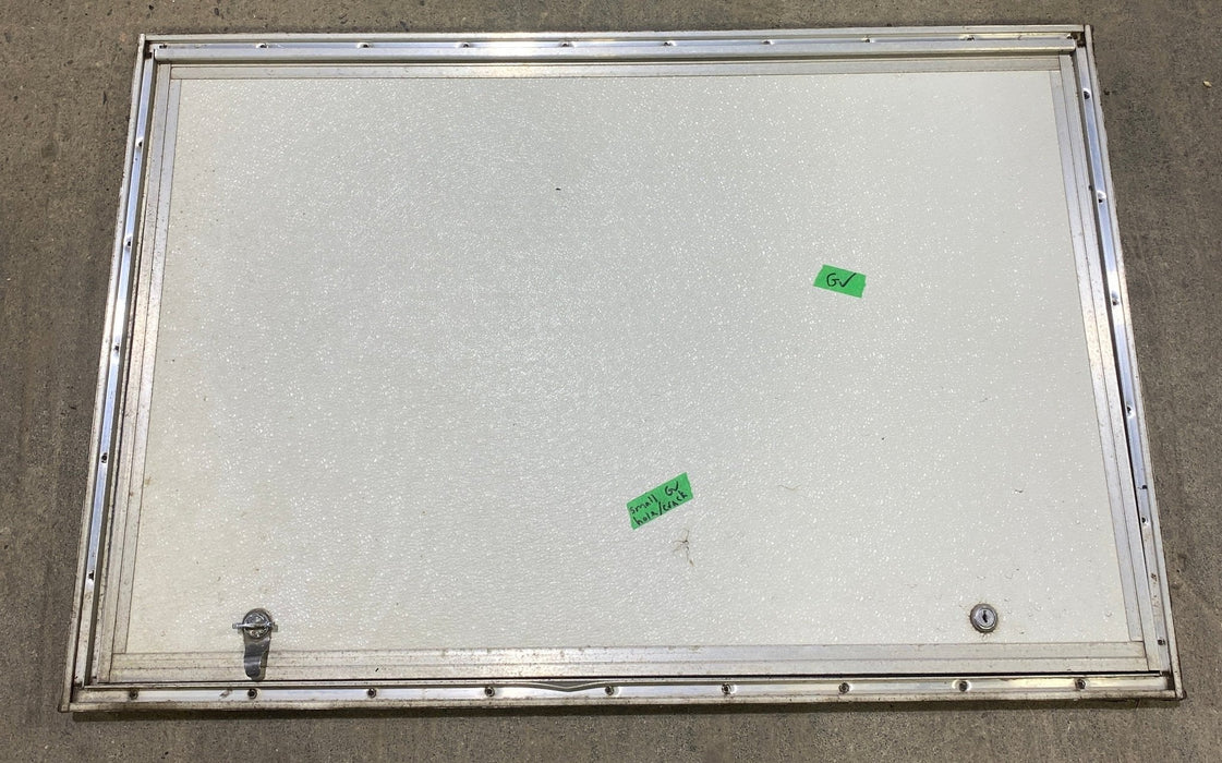 Used Square Cornered Cargo Door 35 3/4" W x 23 1/4" H X 3/4" D