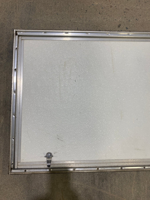 Used Square Cornered Cargo Door 35 3/4" W x 23 1/4" H X 3/4" D