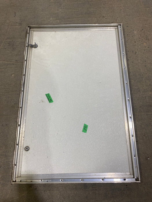 Used Square Cornered Cargo Door 35 3/4" W x 23 1/4" H X 3/4" D