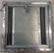 Used Squared Cornered Battery/Propane Cargo Door 11 3/4" x 11 3/4" x 5/8 "D - Young Farts RV Parts
