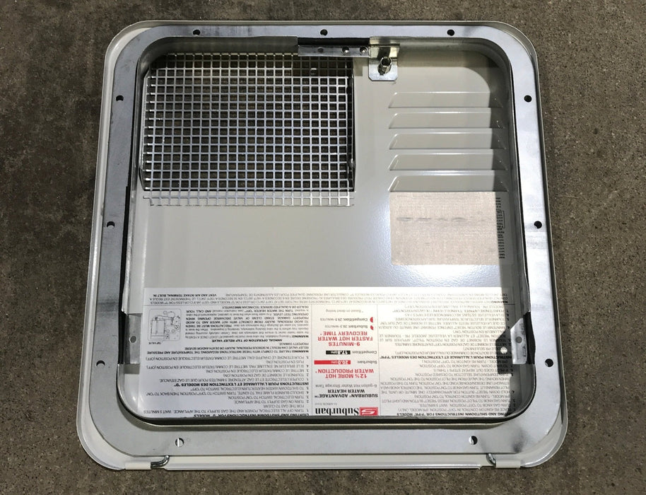 Used Suburban 6261APW RV Door for SW model 6 gallon - surface mount NO FRAME - Young Farts RV Parts