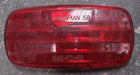 Used T BARGMAN 58 | SAE-A-P2-83 Replacement Lens for Marker Light | Red - Young Farts RV Parts