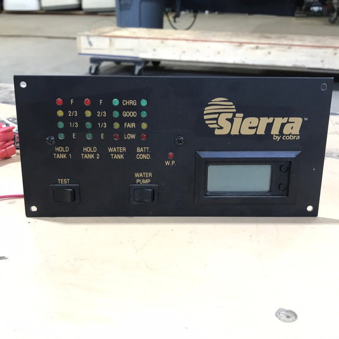 Used Tank Monitor System Panel - Sierra by Cobra Panel - Young Farts RV Parts