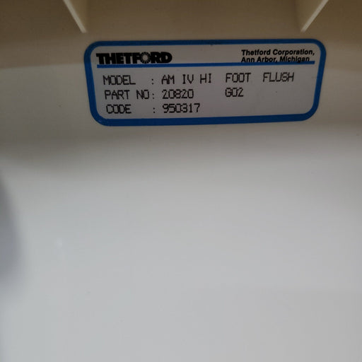 Used Toilet Thetford AQUA MAGIC IV | 20820 - Young Farts RV Parts