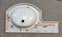 Used Undermount Bathroom Sink With Cornered Counter Section - Young Farts RV Parts