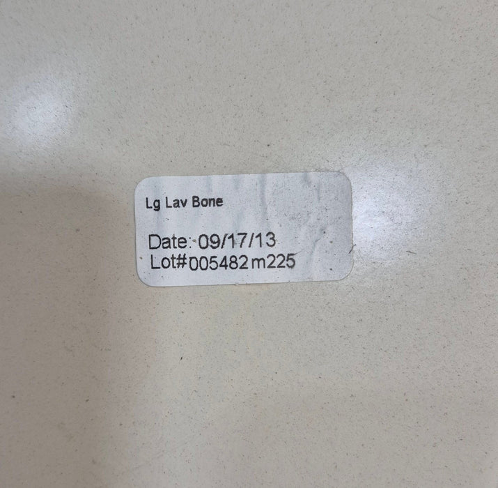 Used Undermount Bathroom Sink With Cornered Counter Section - Young Farts RV Parts