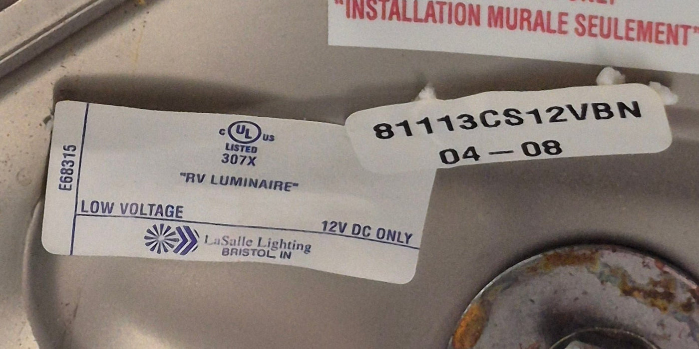 Used Wall Mount Light - Young Farts RV Parts