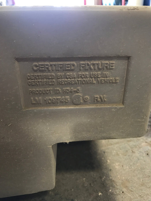 Used Waste/ Grey Water Portable Tank 57" L x 24" W x 7" H - Young Farts RV Parts