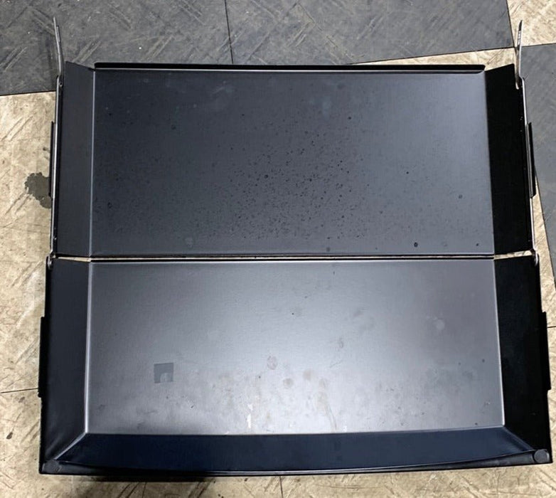 Used Wedgewood/Atwood Stove Bi fold Cover 54106 (BLACK) 19 1/8" x 16 3/4" D - Young Farts RV Parts
