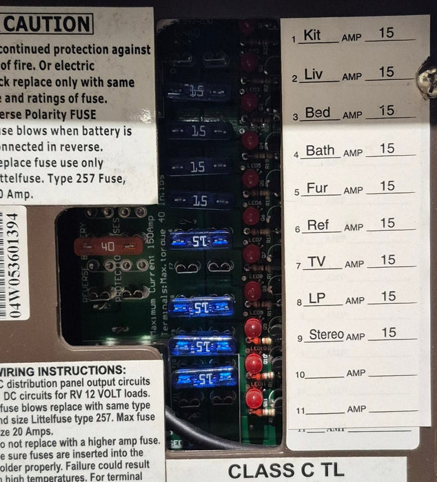 Used WFCO 35 AMP Converter WF-8935AN