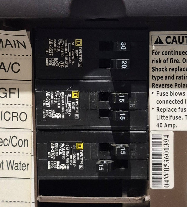 Used WFCO 35 AMP Converter WF-8935AN