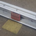 Used White Radius Emergency Opening Window : 35 1/2" W x 18 3/4" H x 1 7/8" D - Young Farts RV Parts