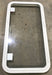 Used White Radius Emergency Opening Window : 41 1/2" X 21 1/2" X 2" D - Young Farts RV Parts