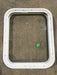 Used White Radius Non Opening Window : 17 1/2" W x 21 1/2" H x 1 1/2" D - Young Farts RV Parts