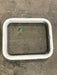 Used White Radius Non Opening Window : 17 1/2" W x 21 1/2" H x 1 1/2" D - Young Farts RV Parts