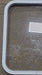 Used White Radius Non Opening Window : 23 1/2" W x 25 3/4" H x 1 7/8" D - Young Farts RV Parts