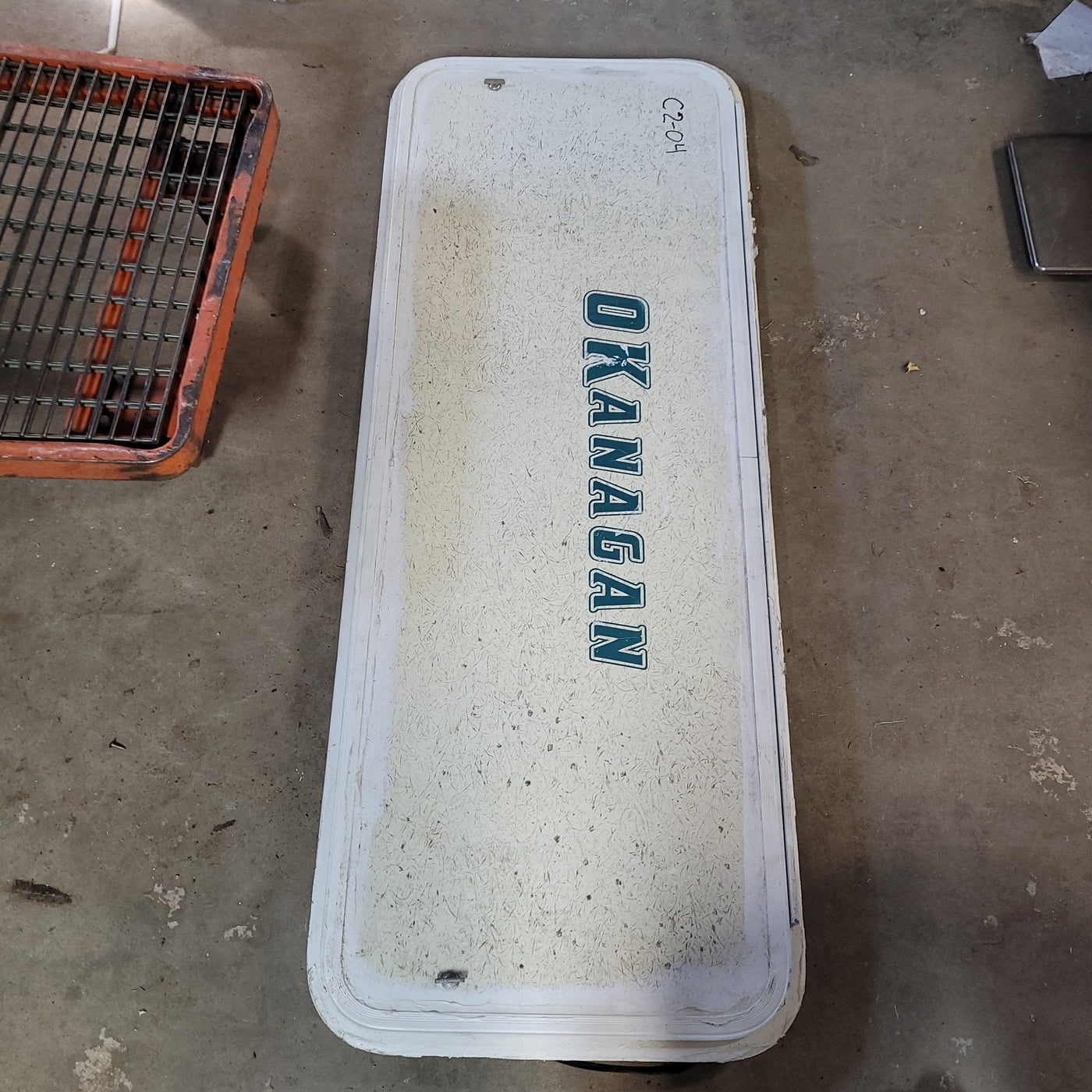 Used White Radius Non Opening Window : 24
