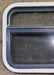 Used White Radius Opening Window : 23 1/4" W x 17 1/4" H x 1 5/8" D - Young Farts RV Parts
