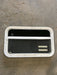 Used White Radius Opening Window : 29 1/4" W X 17 1/4" H X 2" D - Young Farts RV Parts