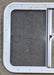 Used White Radius Opening Window : 29 1/4" W x 21 1/2" H x 1 1/4" D - Young Farts RV Parts