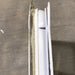 Used White Radius Opening Window : 29 1/4" W x 21 1/2" H x 2" D - Young Farts RV Parts