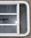 Used White Radius Opening Window : 35 1/4" W x 21 1/4" H x 1 7/8" D - Young Farts RV Parts