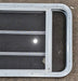 Used White Radius Opening Window : 35 1/4" W x 21 1/4" H x 1 7/8" D - Young Farts RV Parts