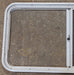 Used White Radius Opening Window : 41 1/4" W x 21 1/4" H x 1 5/8" D - Young Farts RV Parts