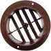 Valterra Heating / Cooling Register - Round Brown - A10 - 3337VP - Young Farts RV Parts